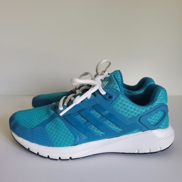 Women's Size 7.5 ADIDAS Athletic Sneakers Running Shoes Cross Trainers Teal Blue - Picture 5 of 11